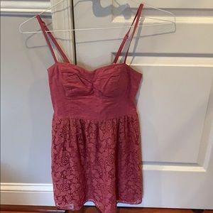 Pink American eagle sleeveless dress